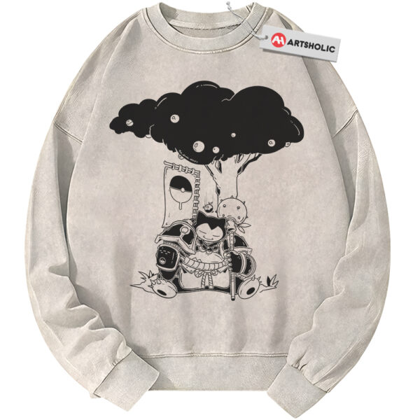Snorlax Sweatshirt, Pokemon Sweatshirt, PKM Sweatshirt, Anime Sweatshirt, Vintage Sweater