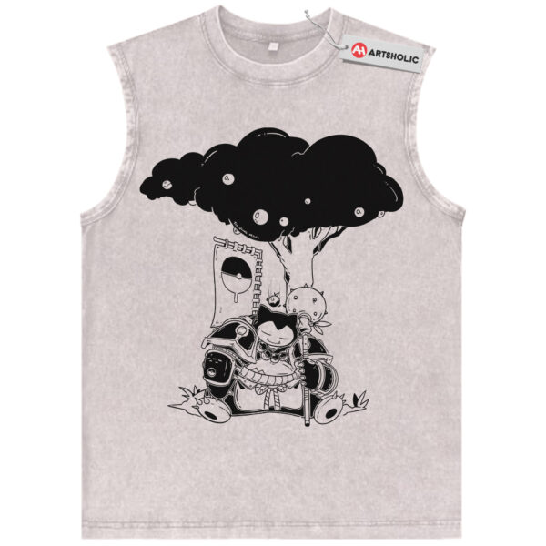 Snorlax Tank Top, Pokemon Tank Top, PKM Tank Top, Anime Tank Top, Vintage Tank Top
