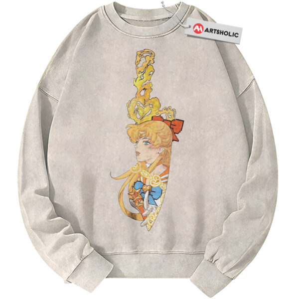 Minako Aino Sweatshirt, Sailor Venus Sweatshirt, Sailor Moon Sweatshirt, Anime Sweatshirt, Vintage Sweater