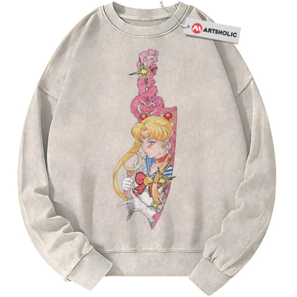 Usagi Tsukino Sweatshirt, Sailor Moon Sweatshirt, Anime Sweatshirt, Vintage Sweater