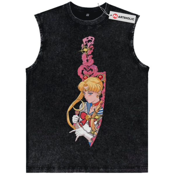 Usagi Tsukino Tank Top, Sailor Moon Tank Top, Anime Tank Top, Vintage Tank Top
