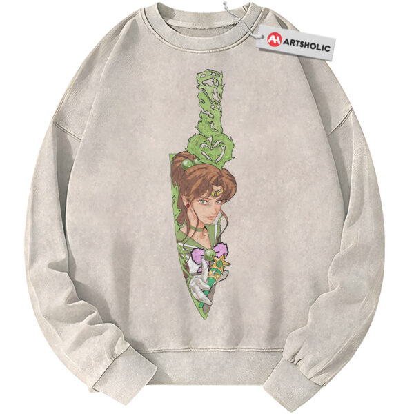 Makoto Kino Sweatshirt, Sailor Jupiter Sweatshirt, Anime Sweatshirt, Vintage Sweater