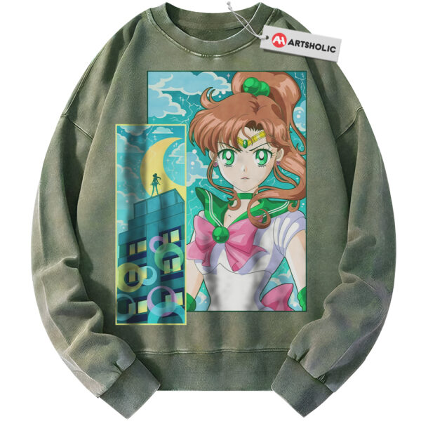 Makoto Kino Sweatshirt, Sailor Jupiter Sweatshirt, Anime Sweatshirt, Vintage Sweater