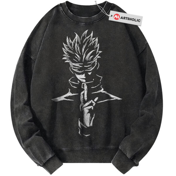 Satoru Gojo Sweatshirt, Jujutsu Kaisen Sweatshirt, Anime Sweatshirt, Vintage Sweater