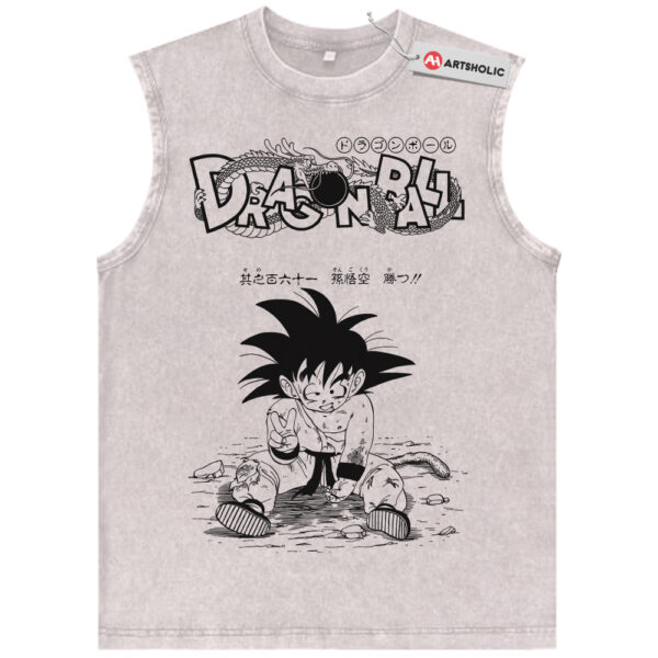 Son Goku Tank Top, Dragon Ball Tank Top, Anime Tank Top, Vintage Tank Top