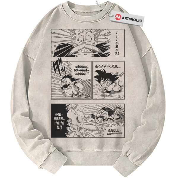 Son Goku Sweatshirt, Dragon Ball Sweatshirt, Anime Sweatshirt, Vintage Sweater