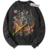 ASW-G-08 Gundam Barbatos Sweatshirt, Gundam Sweatshirt, Anime Sweatshirt, Vintage Sweater