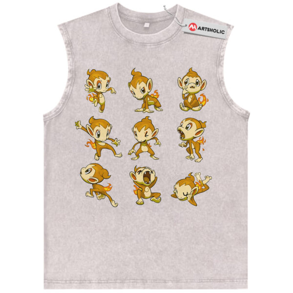Chimchar Tank Top, Pokemon Tank Top, PKM Tank Top, Anime Tank Top, Vintage Tank Top