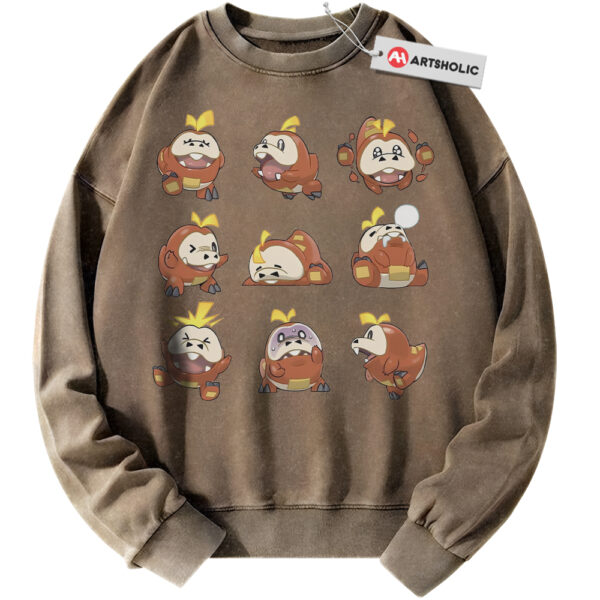 Fuecoco Sweatshirt, Pokemon Sweatshirt, PKM Sweatshirt, Anime Sweatshirt, Vintage Sweater