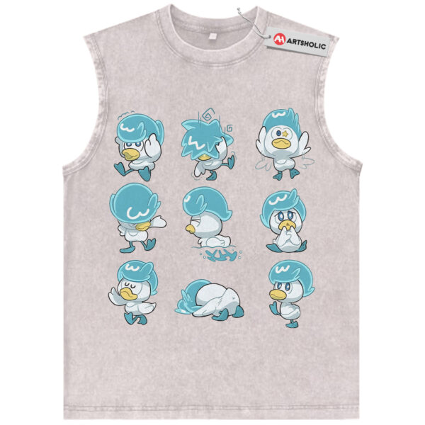 Quaxly Tank Top, Pokemon Tank Top, PKM Tank Top, Anime Tank Top, Vintage Tank Top