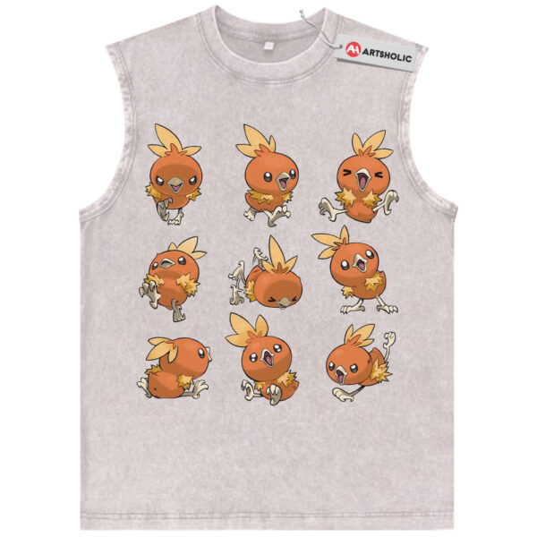 Torchic Tank Top, Pokemon Tank Top, PKM Tank Top, Anime Tank Top, Vintage Tank Top