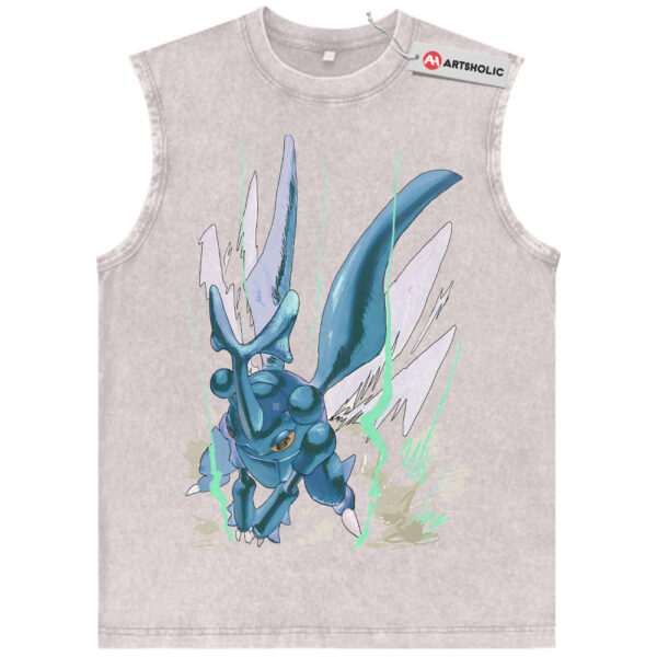 Heracross Tank Top, Pokemon Tank Top, PKM Tank Top, Anime Tank Top, Vintage Tank Top