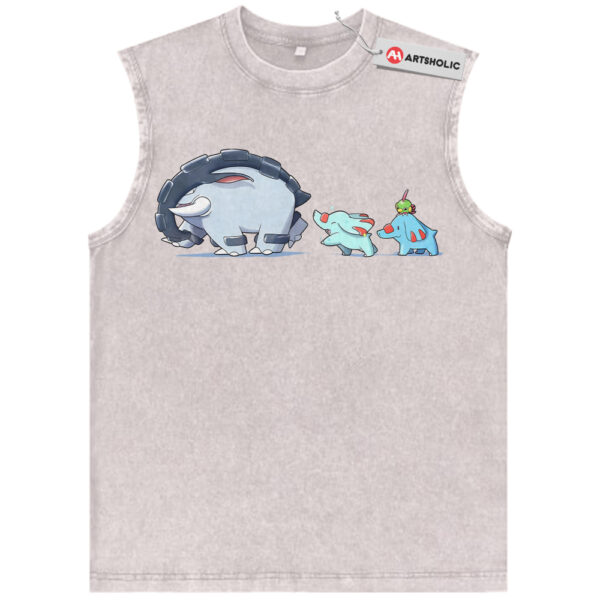 Donphan and Phanpy Tank Top, Pokemon Tank Top, PKM Tank Top, Anime Tank Top, Vintage Tank Top