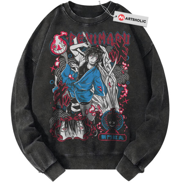 Benimaru Shinmon Sweatshirt, Fire Force Sweatshirt, Anime Sweatshirt, Vintage Sweater