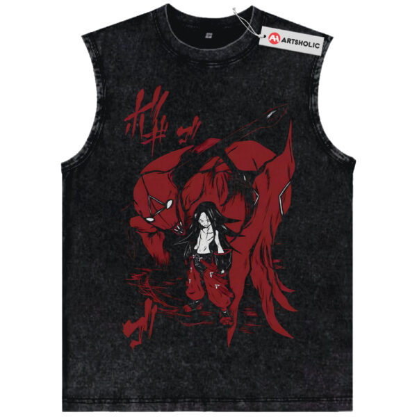 Hao Asakura Tank Top, Shaman King Tank Top, Anime Tank Top, Vintage Tank Top