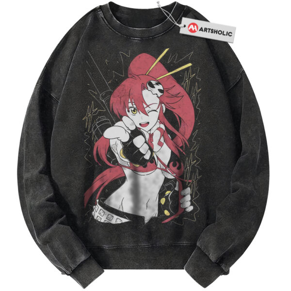 Yoko Littner Sweatshirt, Tengen Toppa Gurren Lagann Sweatshirt, Anime Sweatshirt, Vintage Sweater