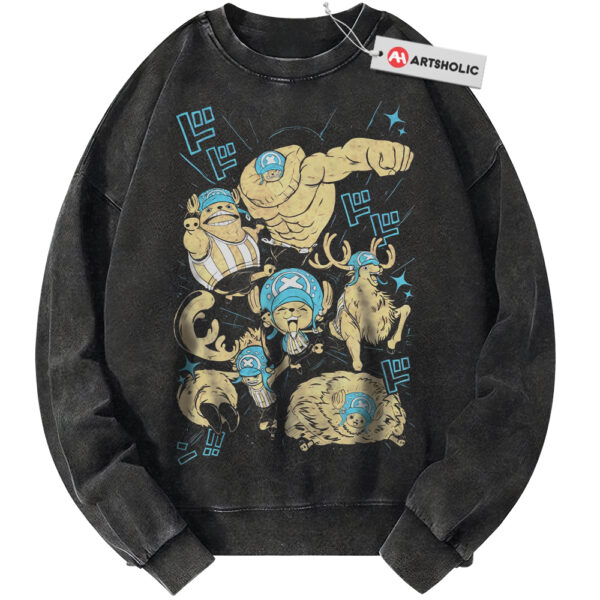 Tony Tony Chopper Sweatshirt, One Piece Sweatshirt, Anime Sweatshirt, Vintage Sweater
