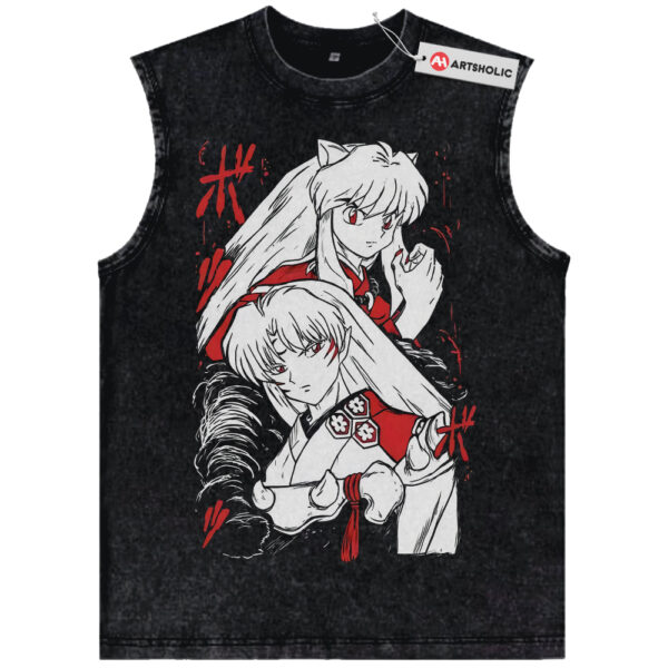 Sesshomaru Tank Top, Inuyasha Tank Top, Anime Tank Top, Vintage Tank Top