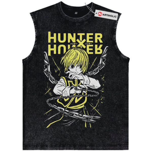 Kurapika Tank Top, Hunter x Hunter Tank Top, HxH Tank Top, Anime Tank Top, Vintage Tank Top
