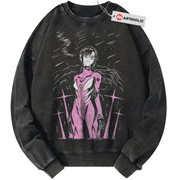 Mari Illustrious Makinami Sweatshirt, Neon Genesis Evangelion Sweatshirt, Anime Sweatshirt, Vintage Sweater