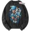 Squirtle Sweatshirt, Wartortle Sweatshirt, Blastoise Sweatshirt, Pokemon Sweatshirt, Anime Sweatshirt, Vintage Sweater
