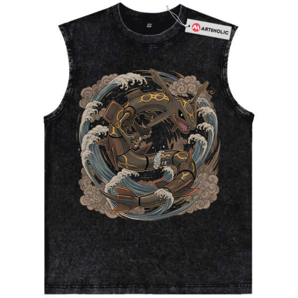 Rayquaza Tank Top, Pokemon Tank Top, Anime Tank Top, Vintage Tank Top
