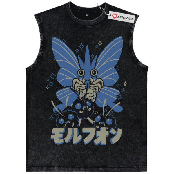 Venomoth Tank Top, Pokemon Tank Top, Anime Tank Top, Vintage Tank Top