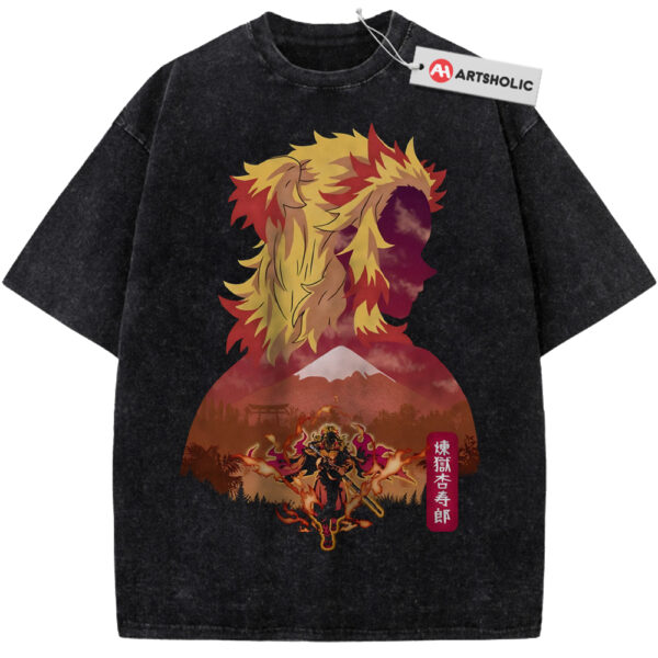 Kyojuro Rengoku Shirt, Demon Slayer Shirt, Anime Shirt, Vintage Tee