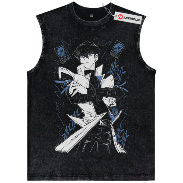 Seto Kaiba Tank Top, Anime Tank Top, Vintage Tank Top