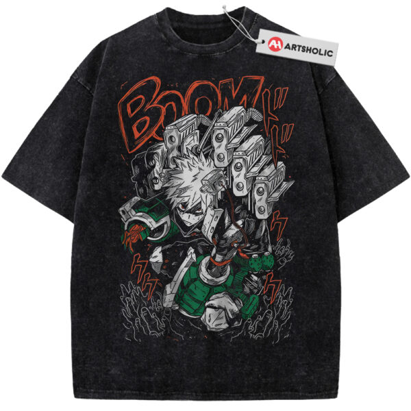 Katsuki Bakugo Shirt, MHA Shirt, Anime Shirt, Vintage T-Shirt