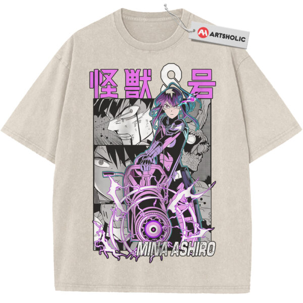 Mina Ashiro Shirt, Kaiju No 8 Shirt, Anime Shirt, Vintage T-Shirt