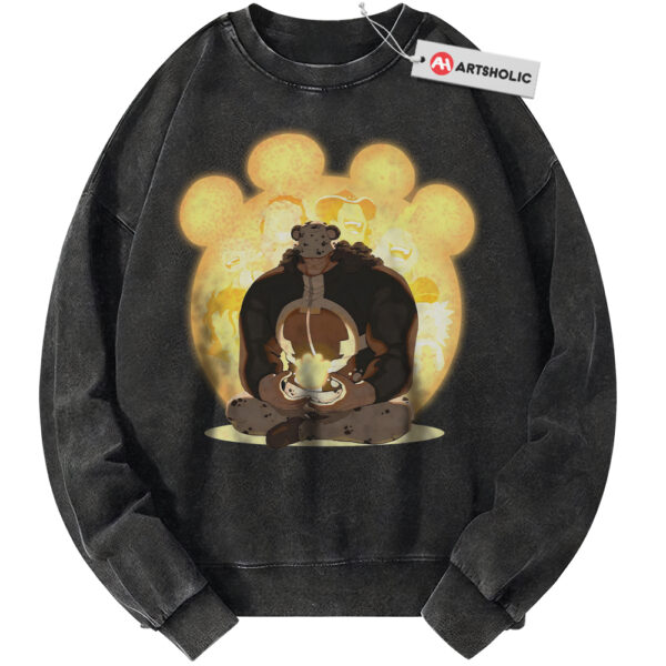 Bartholomew Kuma Sweatshirt, One Piece Sweatshirt, Anime Sweatshirt, Vintage Sweater