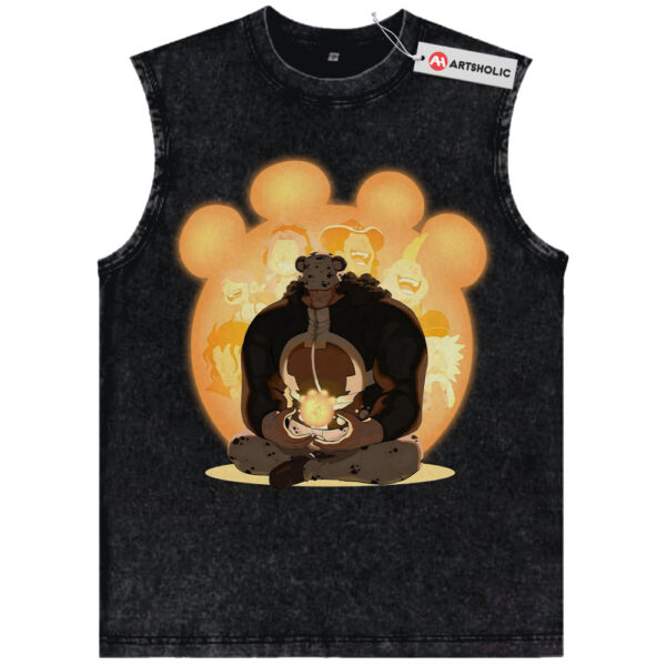 Bartholomew Kuma Tank Top, One Piece Tank Top, Anime Tank Top, Vintage Tank Top