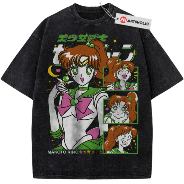 Makoto Kino Shirt, Sailor Jupiter Shirt, Sailor Moon Shirt, Anime Shirt, Vintage Tee