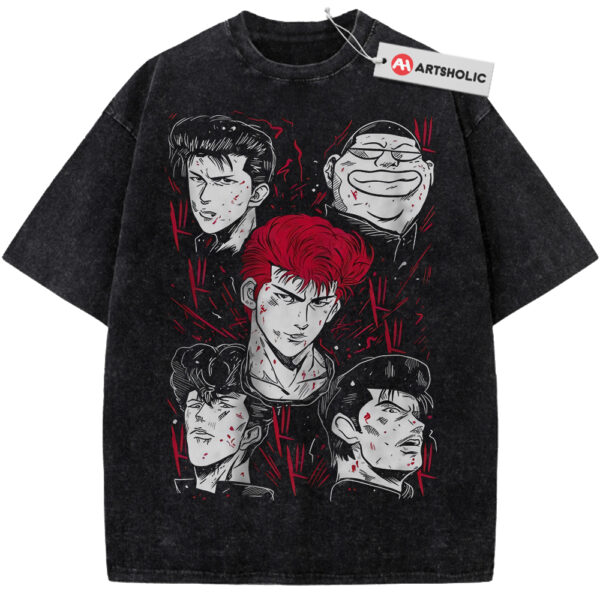 Slam Dunk Shirt, Anime Shirt, Vintage Tee