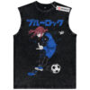 Hyoma Chigiri Tank Top, Blue Lock Tank Top, Anime Tank Top, Vintage Tank Top