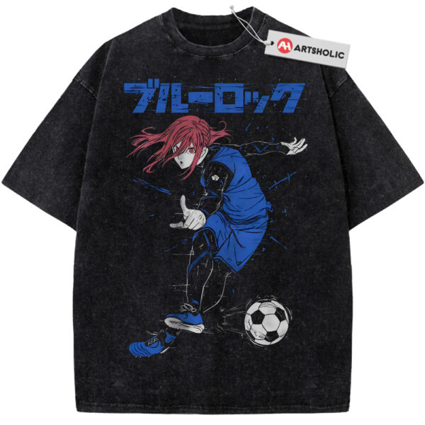 Hyoma Chigiri Shirt, Blue Lock Shirt, Anime Shirt, Vintage Tee