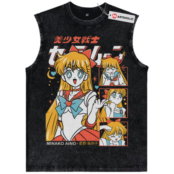 Minako Aino Tank Top, Sailor Venus Tank Top, Sailor Moon Tank Top, Anime Tank Top, Vintage Tank Top