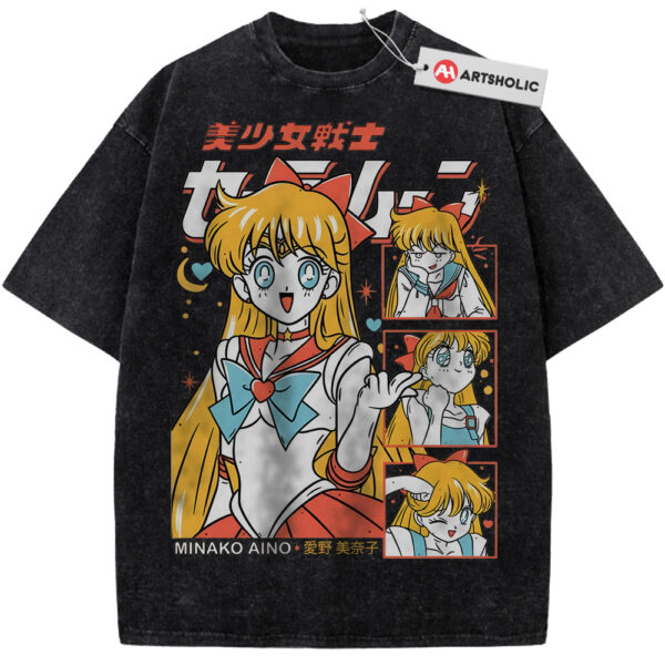 Minako Aino Shirt, Sailor Venus Shirt, Sailor Moon Shirt, Anime Shirt, Vintage Tee
