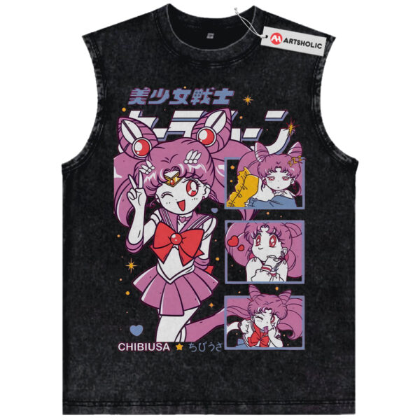 Sailor Chibi Moon Tank Top, Chibiusa Tank Top, Sailor Moon Tank Top, Anime Tank Top, Vintage Tank Top