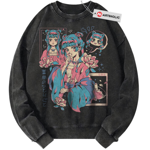 Maomao Sweatshirt, The Apothecary Diaries Sweatshirt, Anime Sweatshirt, Vintage Sweater