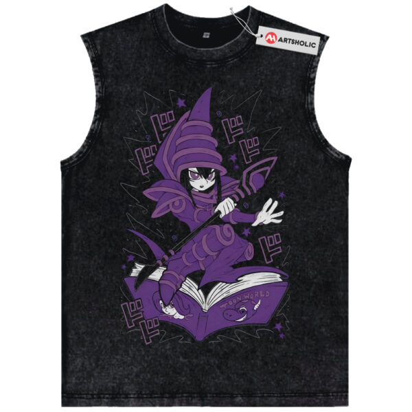 Toon Dark Magician Tank Top, Anime Tank Top, Vintage Tank Top