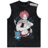 Natsu Dragneel Tank Top, Happy Tank Top, Fairy Tail Tank Top, Anime Tank Top, Vintage Tank Top