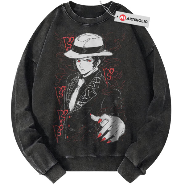 Muzan Kibutsuji Sweatshirt, Demon Slayer Sweatshirt, Anime Sweatshirt, Vintage Sweater