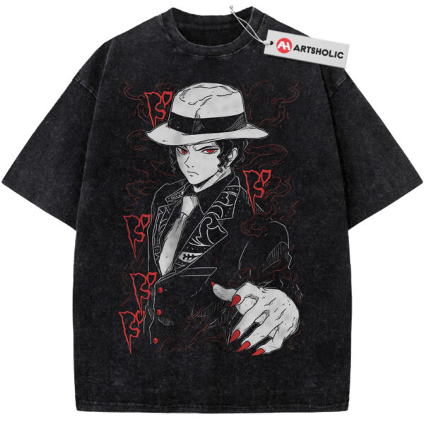 Muzan Kibutsuji Shirt, Demon Slayer Shirt, Anime Shirt, Vintage T-Shirt