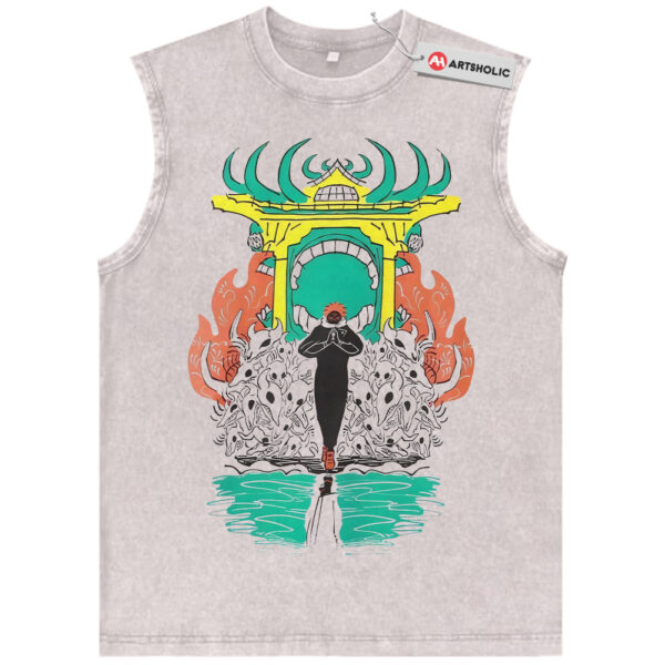 Ryomen Sukuna Tank Top, Jujutsu Kaisen Tank Top, Anime Tank Top, Vintage Tank Top