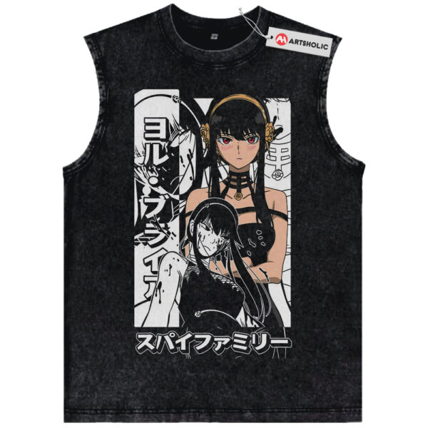 Yor Forger Tank Top, Spy x Family Tank Top, Anime Tank Top, Vintage Tank Top