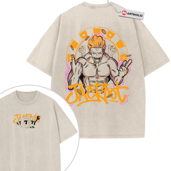 Kinji Hakari Shirt, Jujutsu Kaisen Shirt, Anime Shirt, Vintage T-Shirt 2-Sided