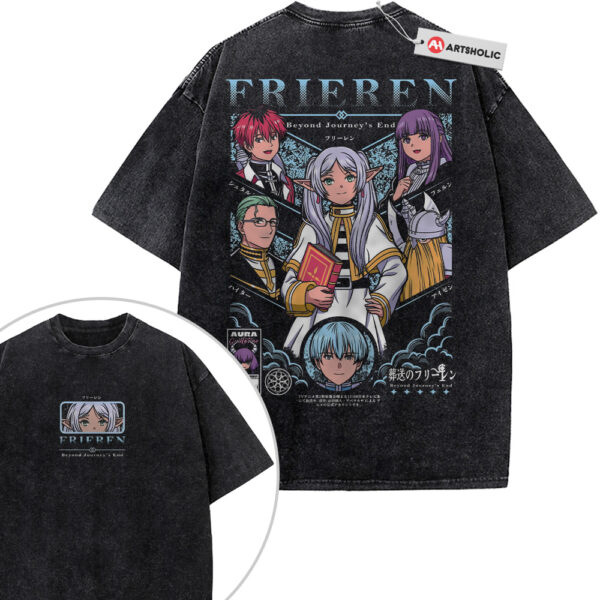 Frieren: Beyond Journey's End Shirt, Anime Shirt, Vintage Tee 2-Sided
