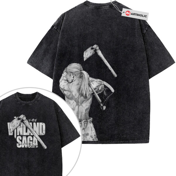 Thorfinn Shirt, Vinland Saga Shirt, Anime Shirt, Vintage T-Shirt 2-Sided